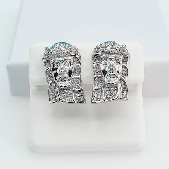 "925 Sterling Silver Cubic Zirconia Earrings, U19254808 - Picture 8 of 11